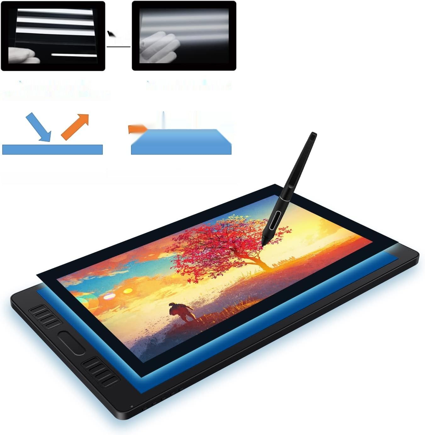 HUION Kamvas Pro 20 2019 Tablet Graficzny z Wyświetlaczem