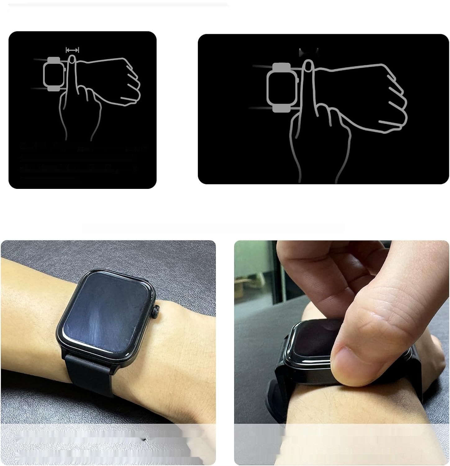 Marsyu Smartwatch z funkcjami EKG + HRV.