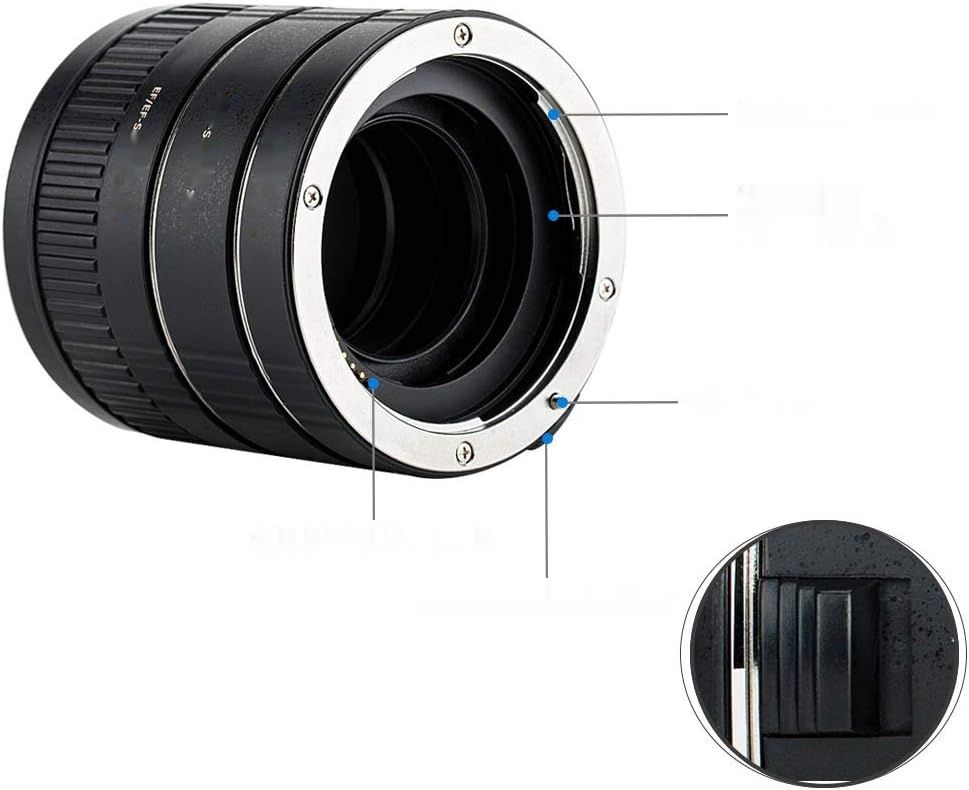 JJC Auto Focus AF TTL przedłużacz rurki makro 12/20/36 mm do Canon EF/EF-S