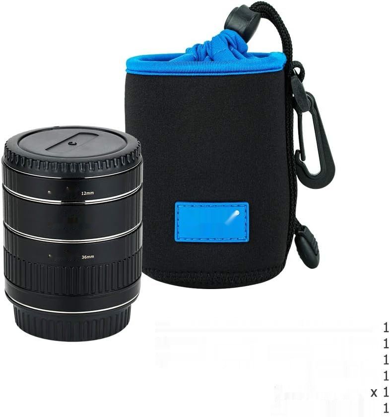 JJC Auto Focus AF TTL przedłużacz rurki makro 12/20/36 mm do Canon EF/EF-S