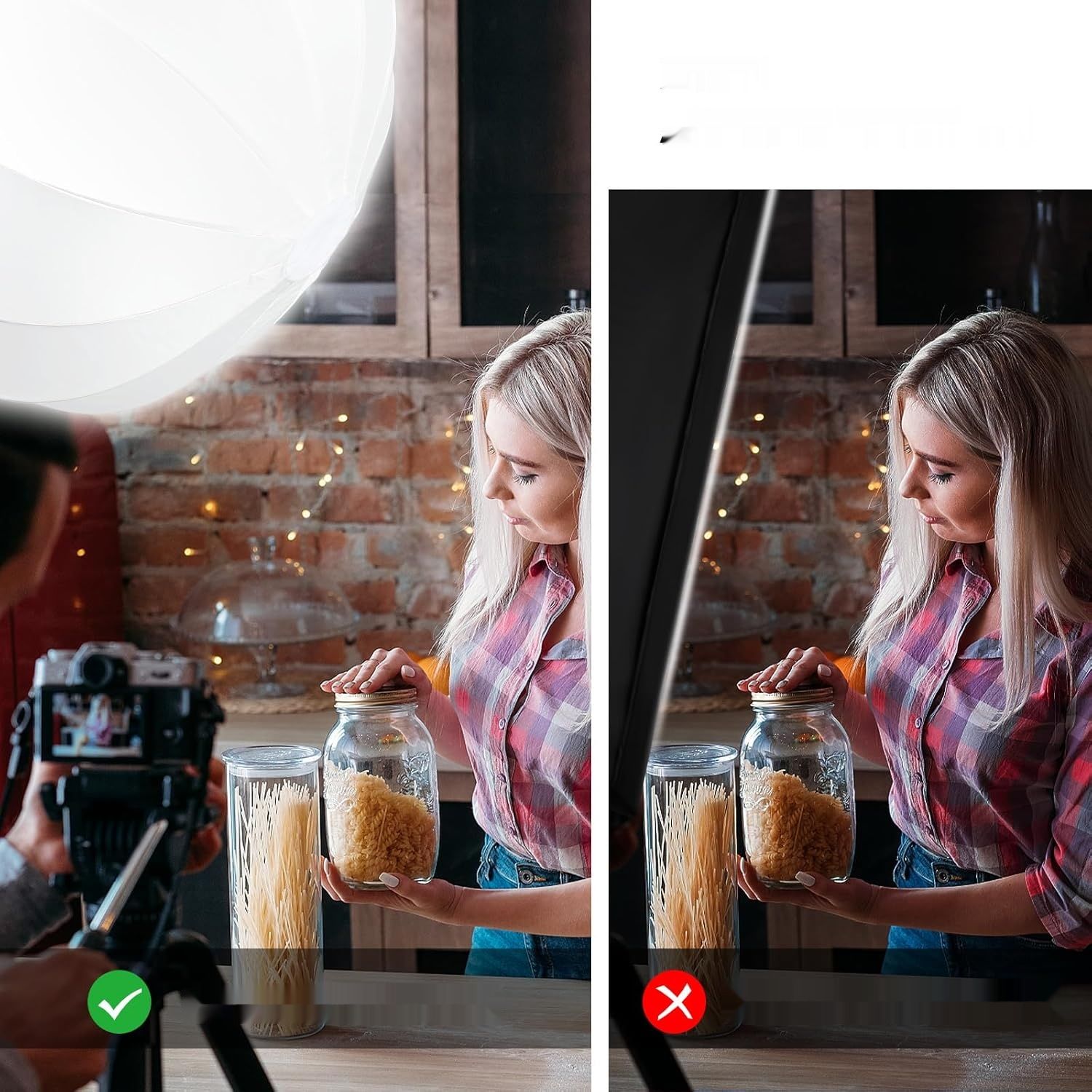 Softbox Soonpho Latarnia, 65 cm, do GODOX SL60W, kompatybilny z NEEWER CB60B