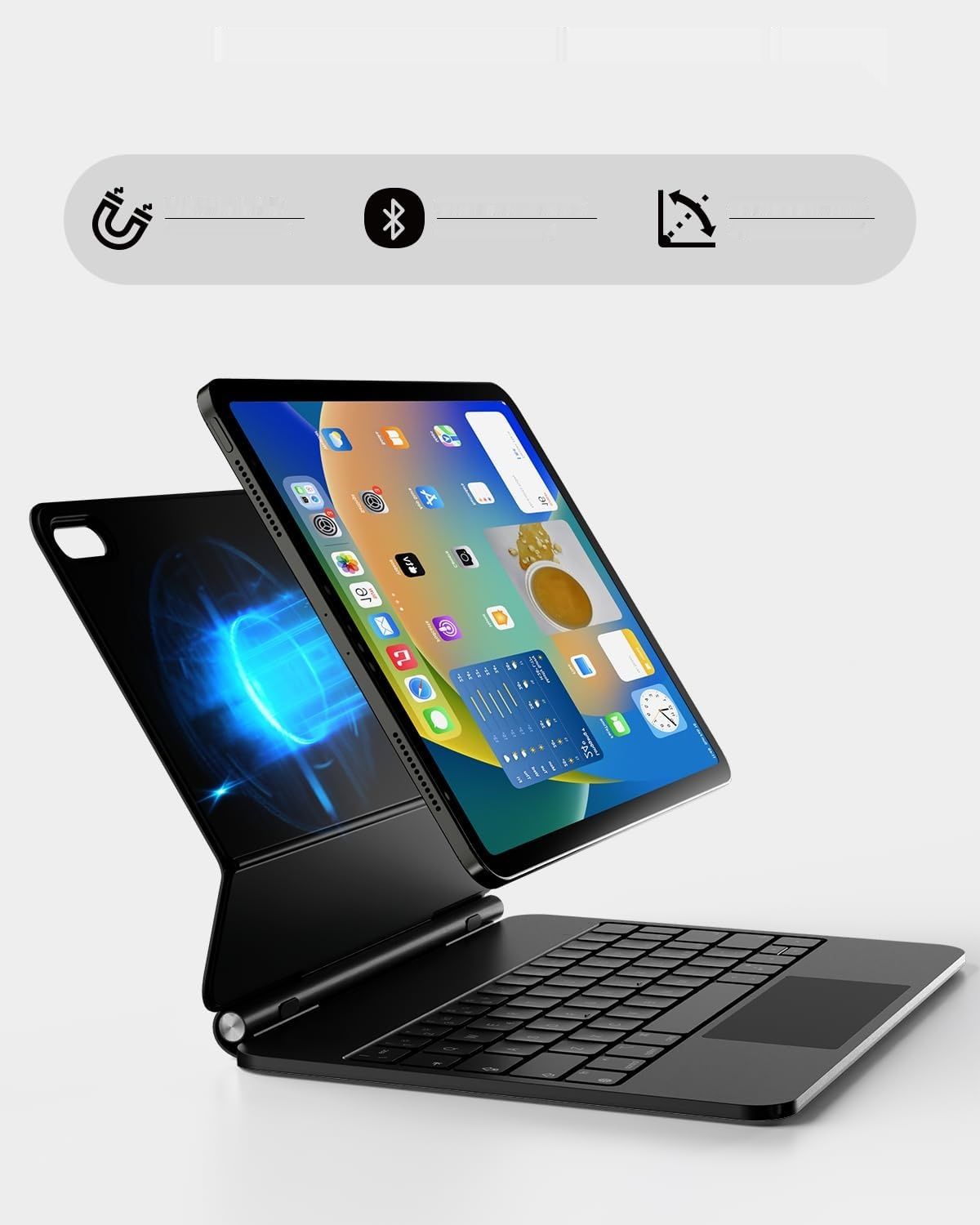 Nuflaz Klawiatura dla iPad 10. i 11. gen A16, X8