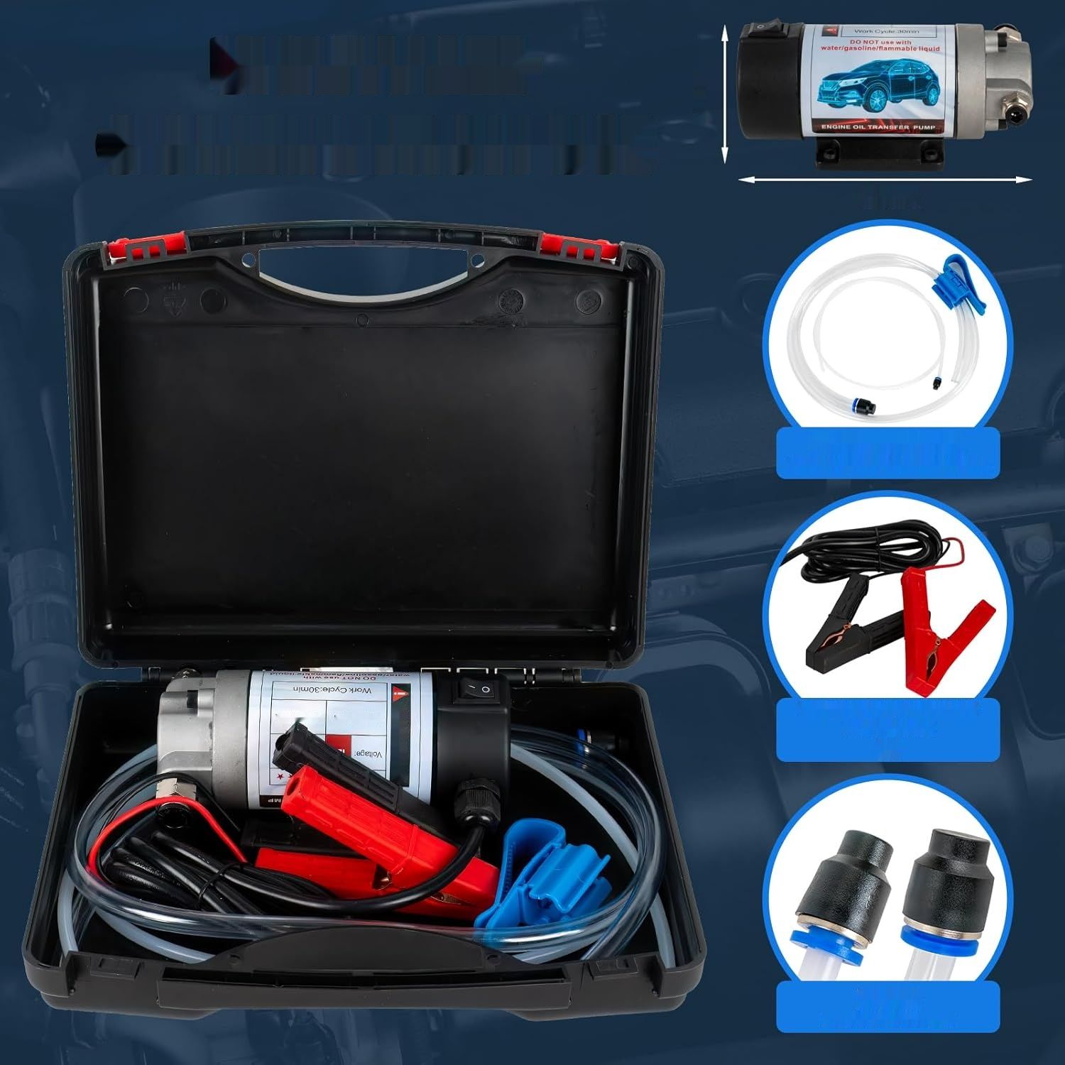YaoFaFa 12V 100W Pompa Ekstrakcyjna Oleju