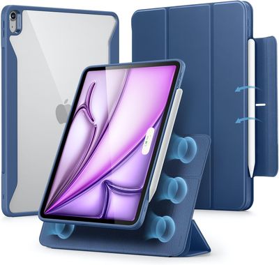 ESR Etui na iPad Air 13 Seria Rebound 360, Granatowe.