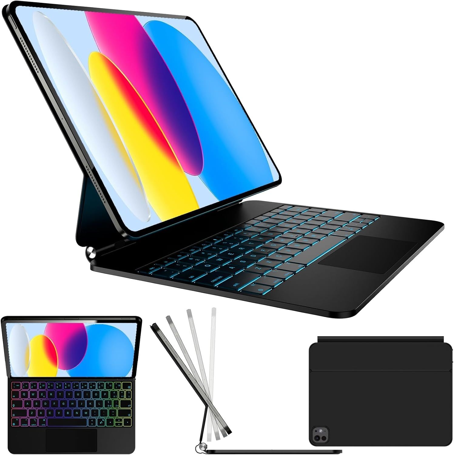 Nuflaz Klawiatura dla iPad 10. i 11. gen A16, X8