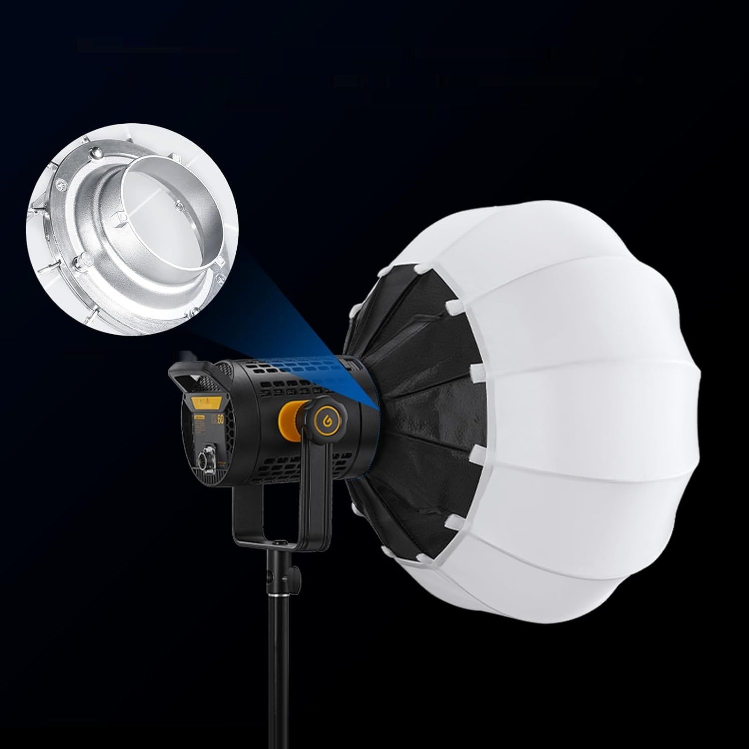 Softbox Soonpho Latarnia, 65 cm, do GODOX SL60W, kompatybilny z NEEWER CB60B