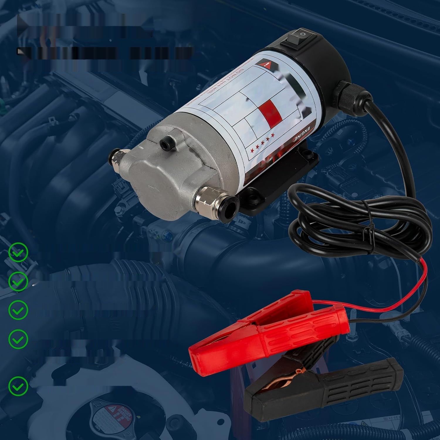 YaoFaFa 12V 100W Pompa Ekstrakcyjna Oleju