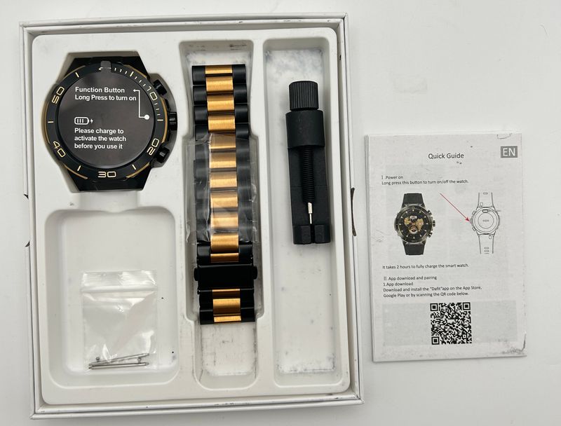 Smartwatch MiracDan 1.43&#39;&#39; AMOLED, IP68, 107+ Dyscyplin Fitness