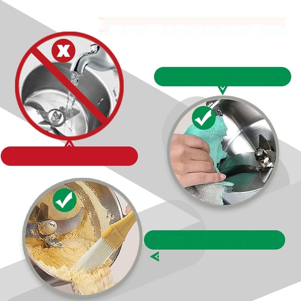 LEJIEYIN Elektryczny młynek do ziół 550g