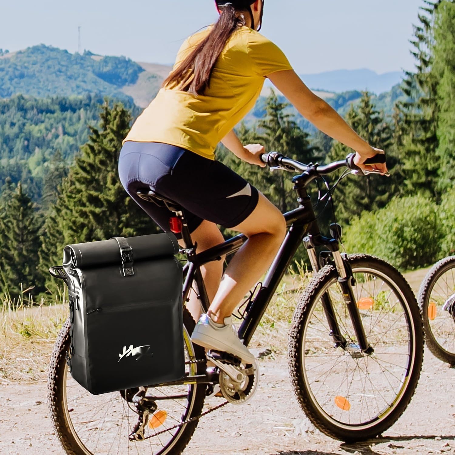 JASCOPRO 3 w 1 Torba Rowerowa, 25-32 L Wodoodporna Torba Rowerowa