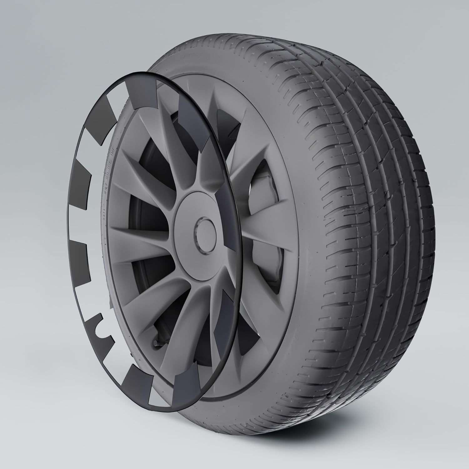EVOOOR Tesla Model Y 20-calowe Ochronne Listwy na Felgi