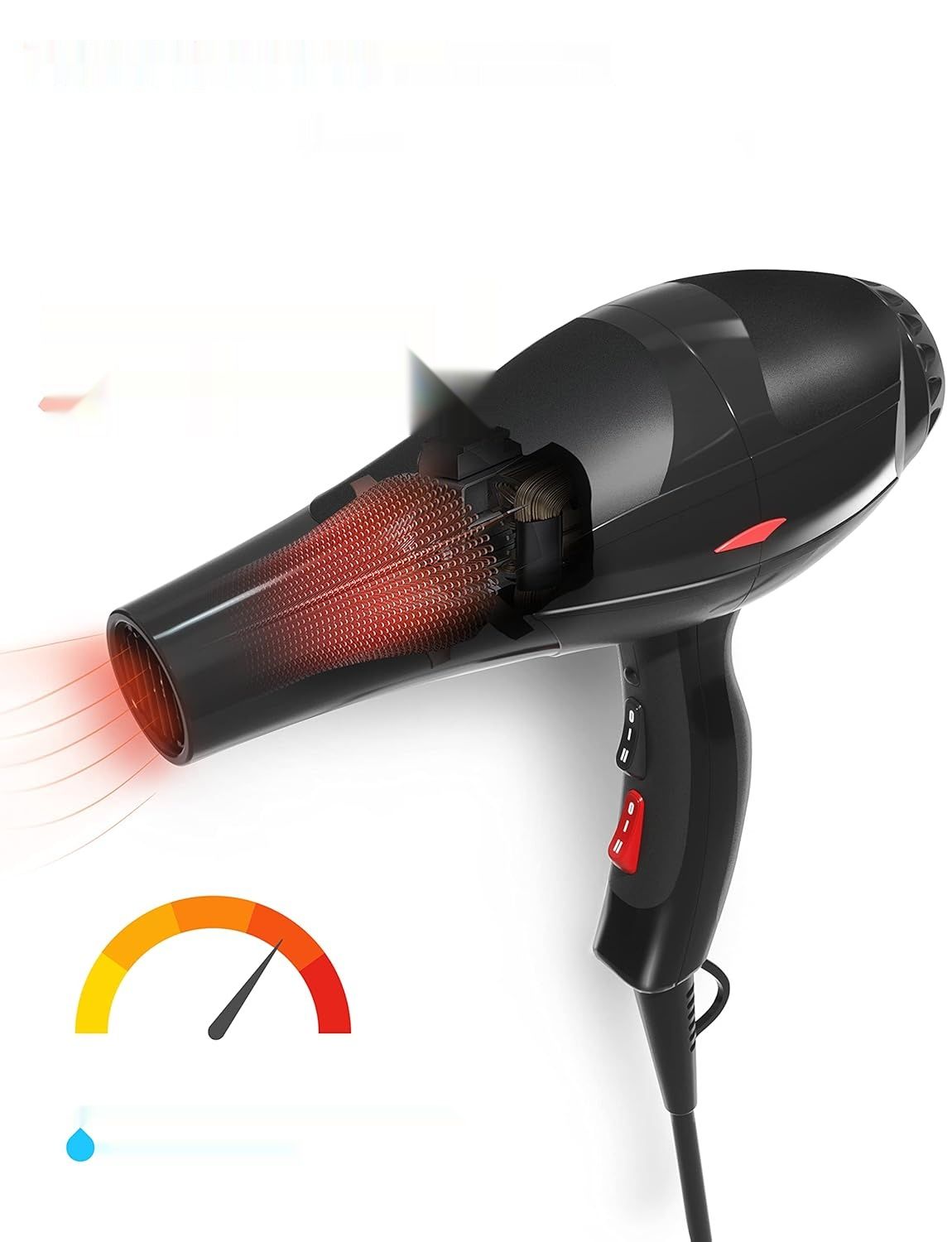Profesjonalna suszarka do włosów Ion Hair Dryer 3500 W