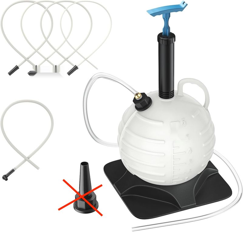 MKING Pompa do Ekstrakcji Oleju o Pojemności 6 L