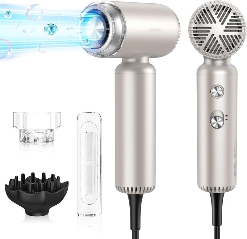 Podróżna suszarka do włosów z dyfuzorem 1500W