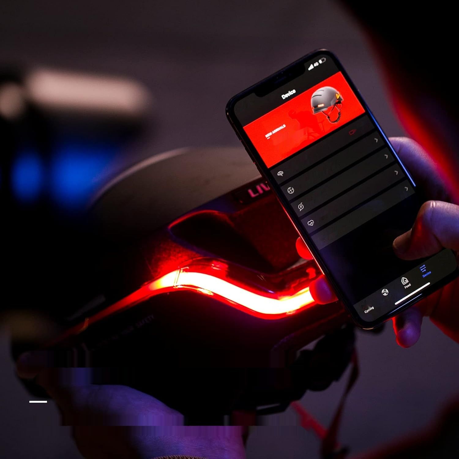Kask Rowerowy Inteligentny z Bluetooth i Wbudowanymi Głośnikami