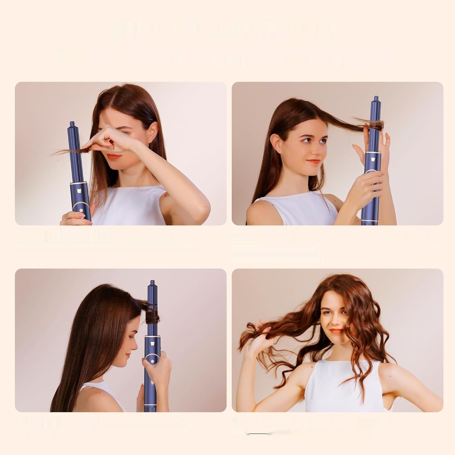 UKLISS 7 w 1 Pro Airstyler i Szybkoschnąca Suszarka do Włosów z Jonizacją