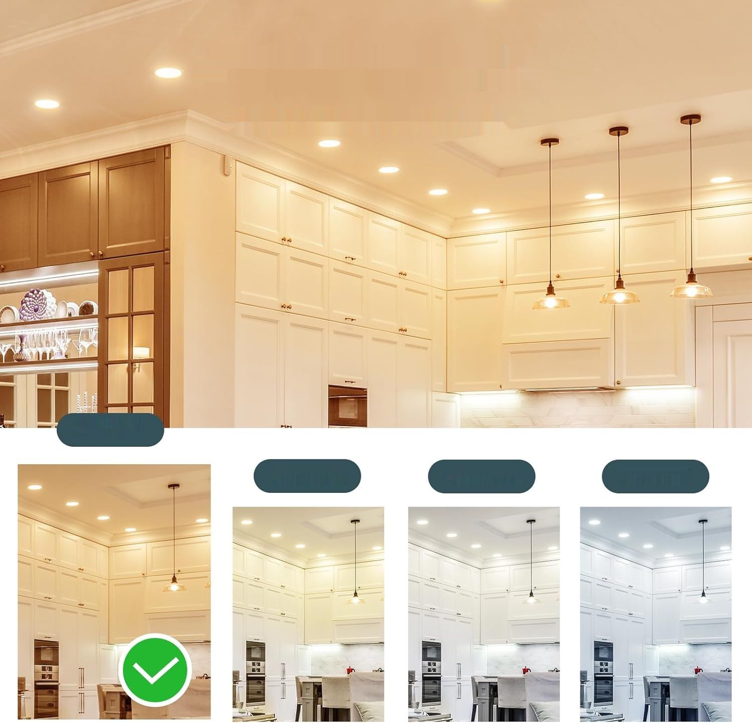 Linkind Żarówka LED GU5.3 MR16, 3.4W, 2700K, Zestaw 10 sztuk