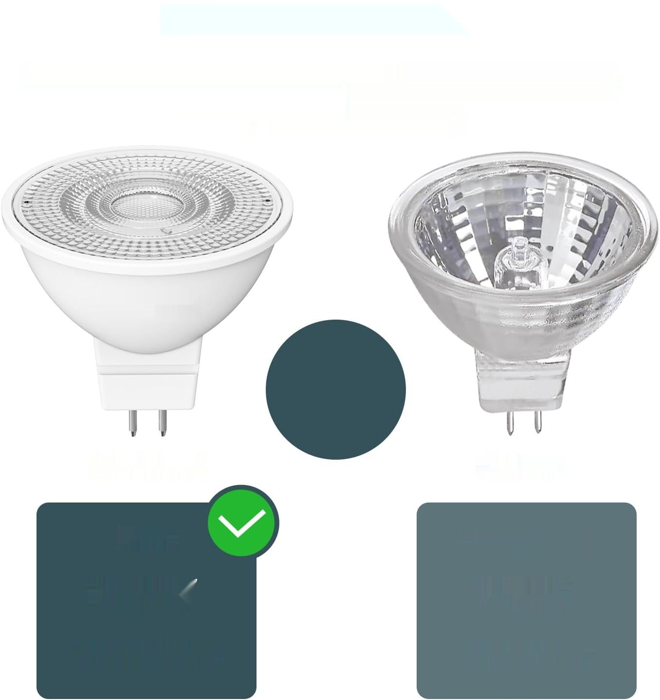 Linkind Żarówka LED GU5.3 MR16, 3.4W, 2700K, Zestaw 10 sztuk