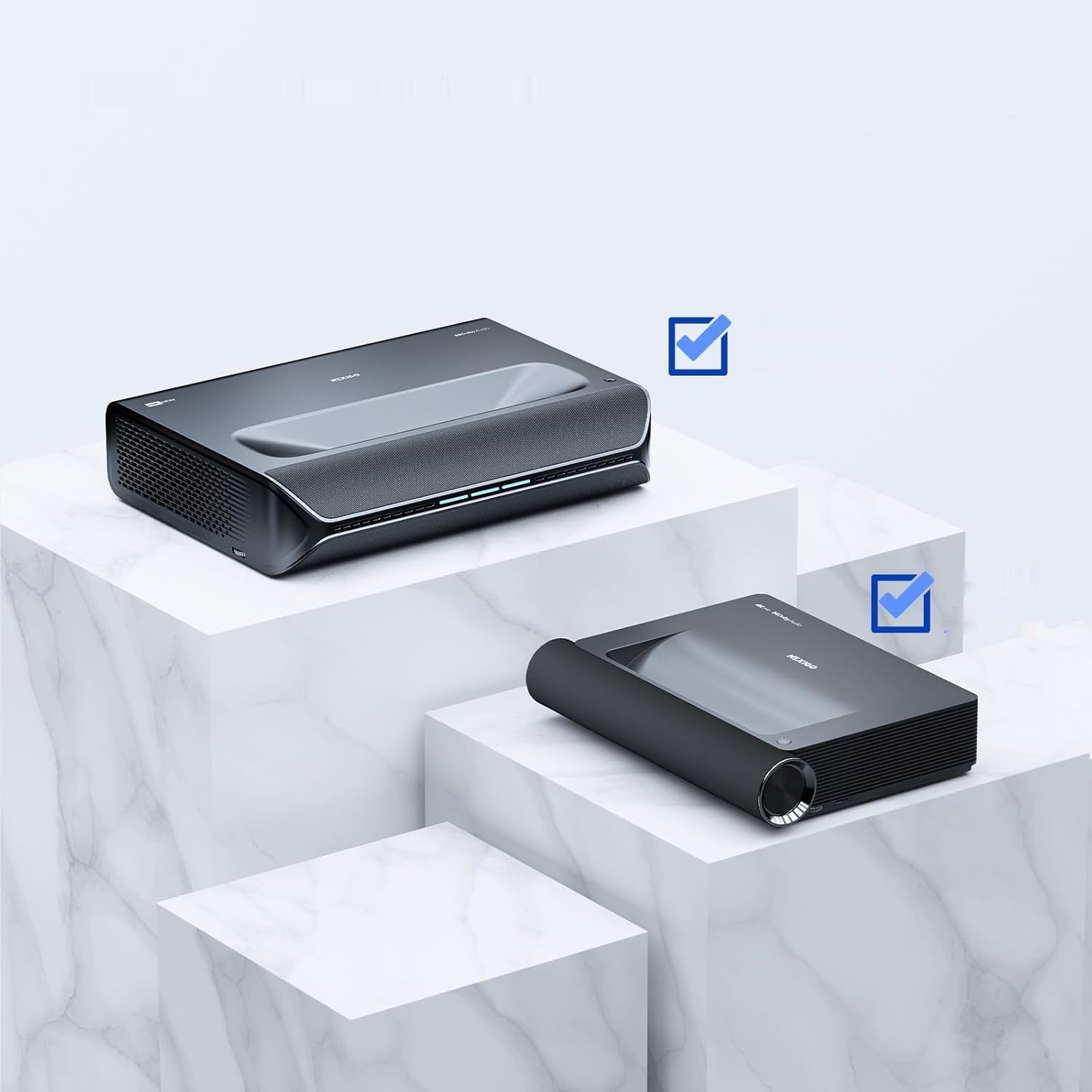 NexiGo okulary 3D DLP-Link, aktywne, kompatybilne z Aurora, Aurora Pro.