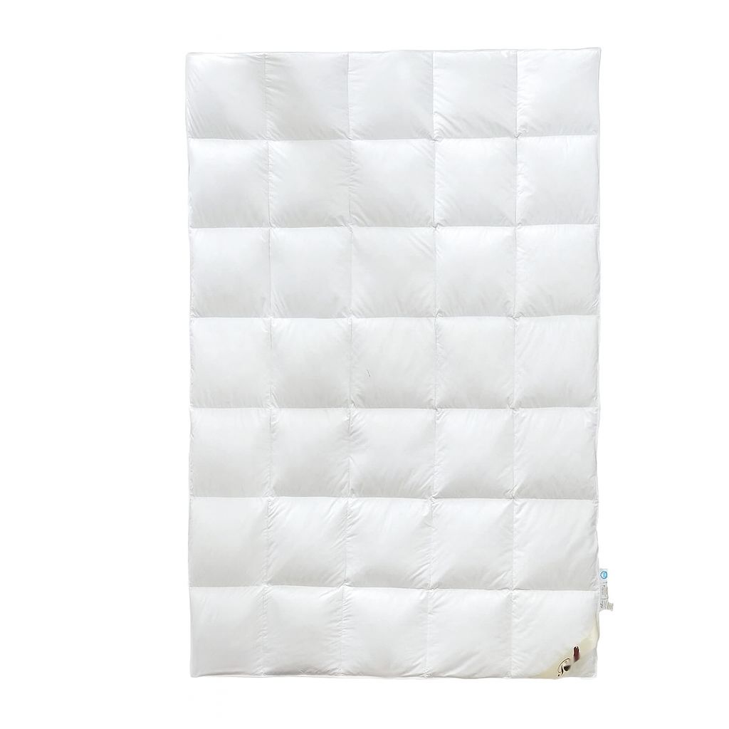 Homyrium Kołdra puchowa 135 x 200 cm, na 4 pory roku, waga 1100 g