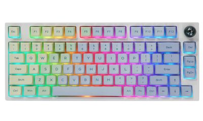 EPOMAKER TH80 Pro Klawiatura Mechaniczna (Theory TH80 ISO, Epomaker Flamingo Switch)