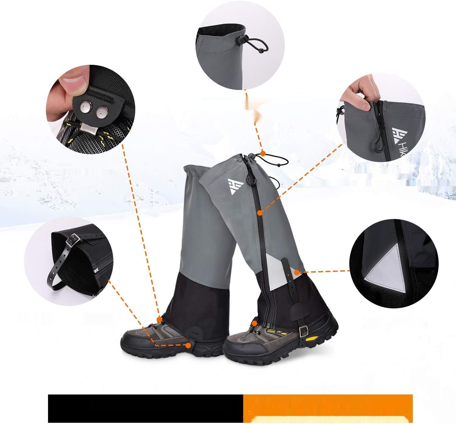 Getry trekkingowe wodoodporne HIKENTURE