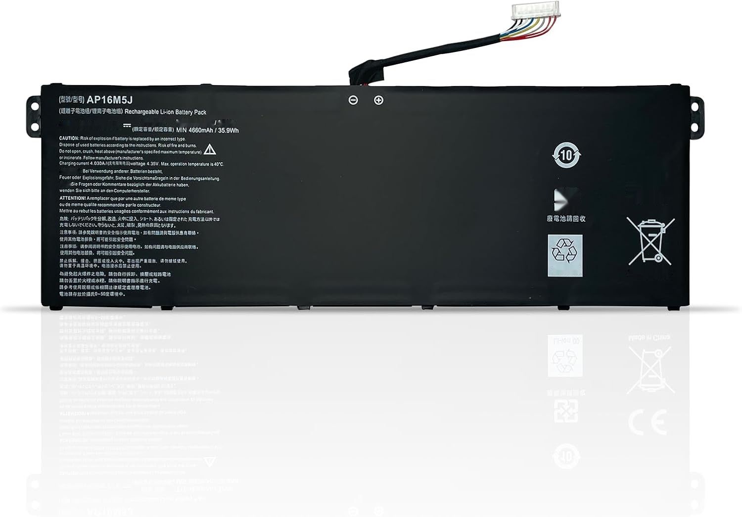 AP16M5J Wymiana Baterii do Laptopa dla Aspire (7.7V 37Wh)
