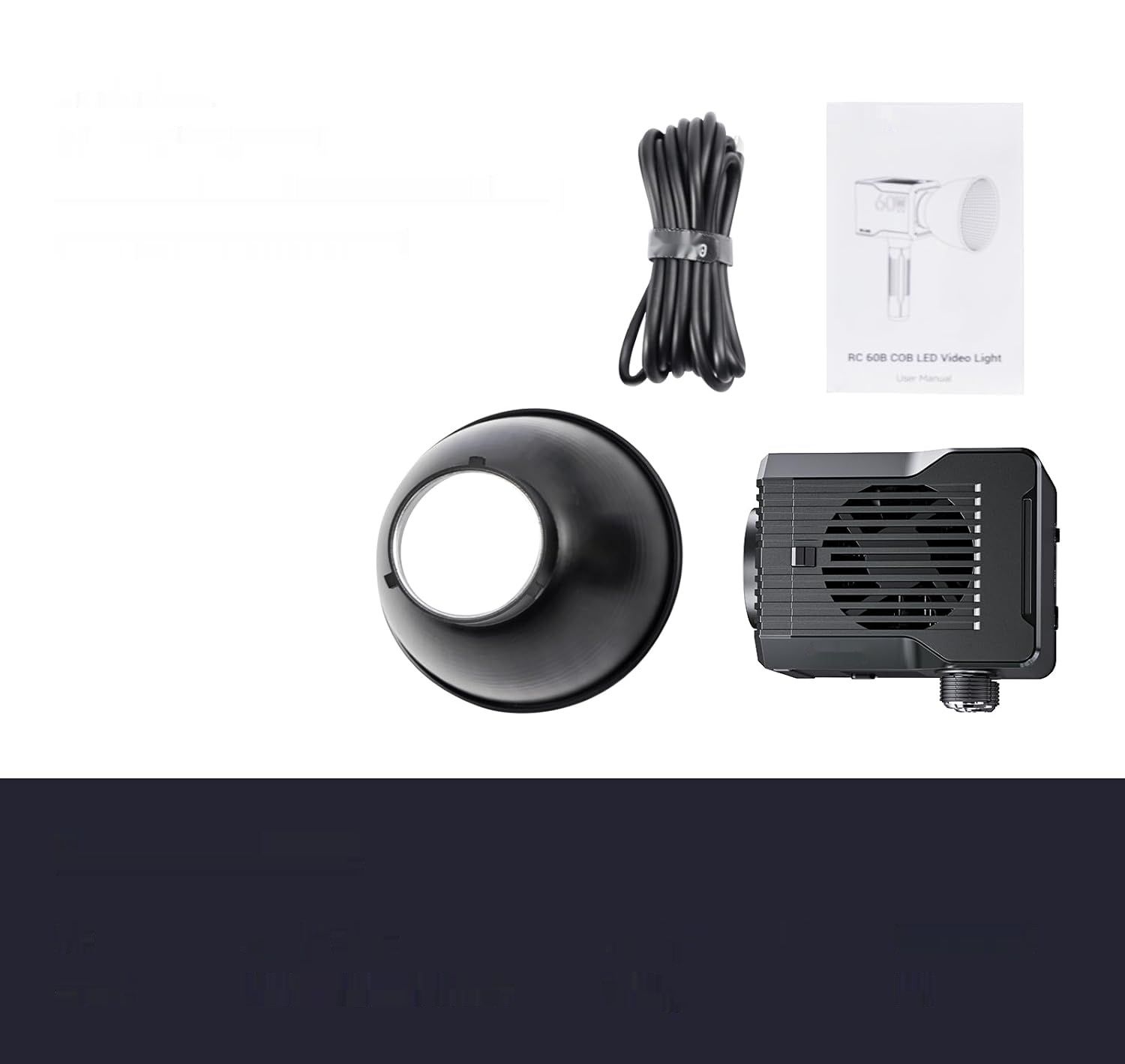SMALLRIG RC 60C RGB LED Lampa Video 2500K-10000K - 4808