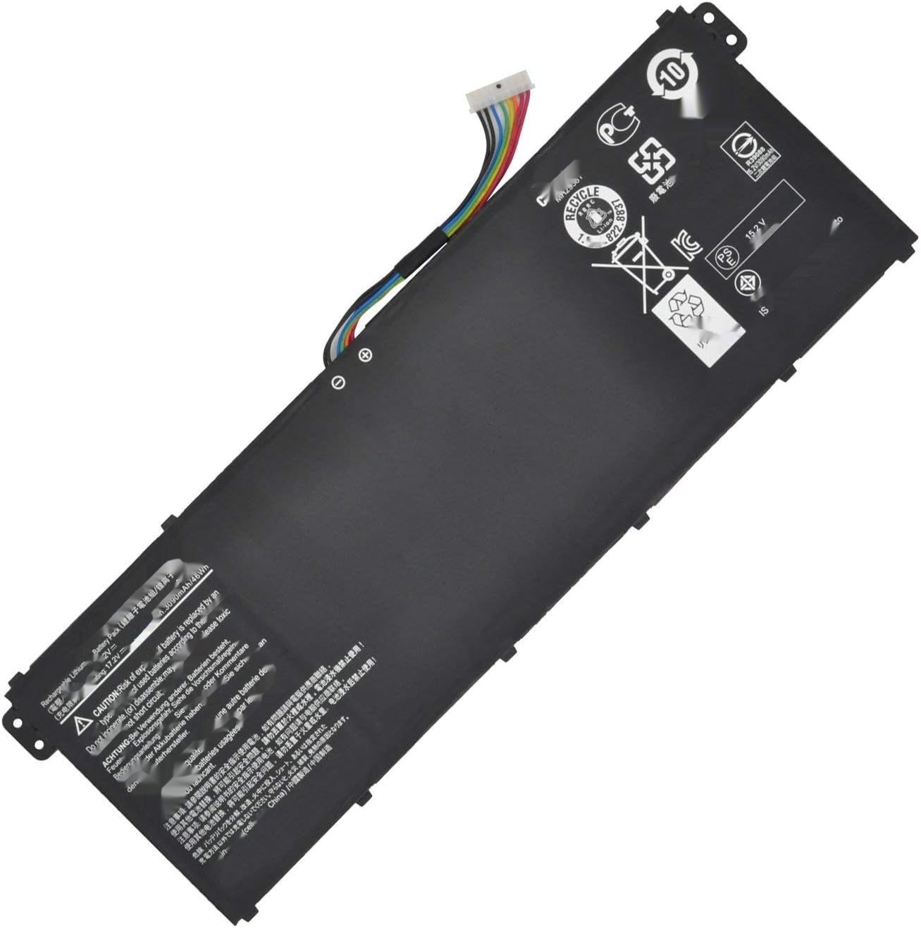 AC14B8K AP14B8K bateria do Chromebook C730 C810 C910 (15.2V 48Wh)