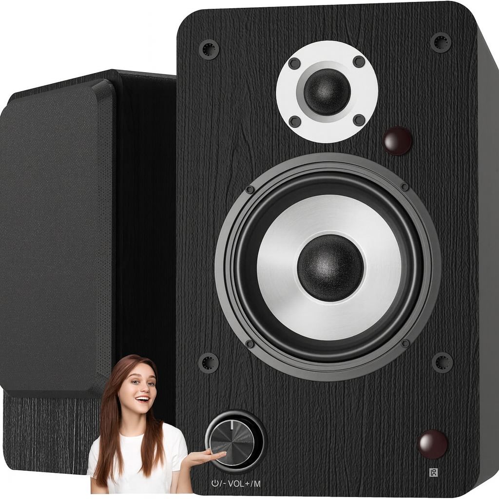 LONPOO Bluetooth Głośnik Półkowy LP42M