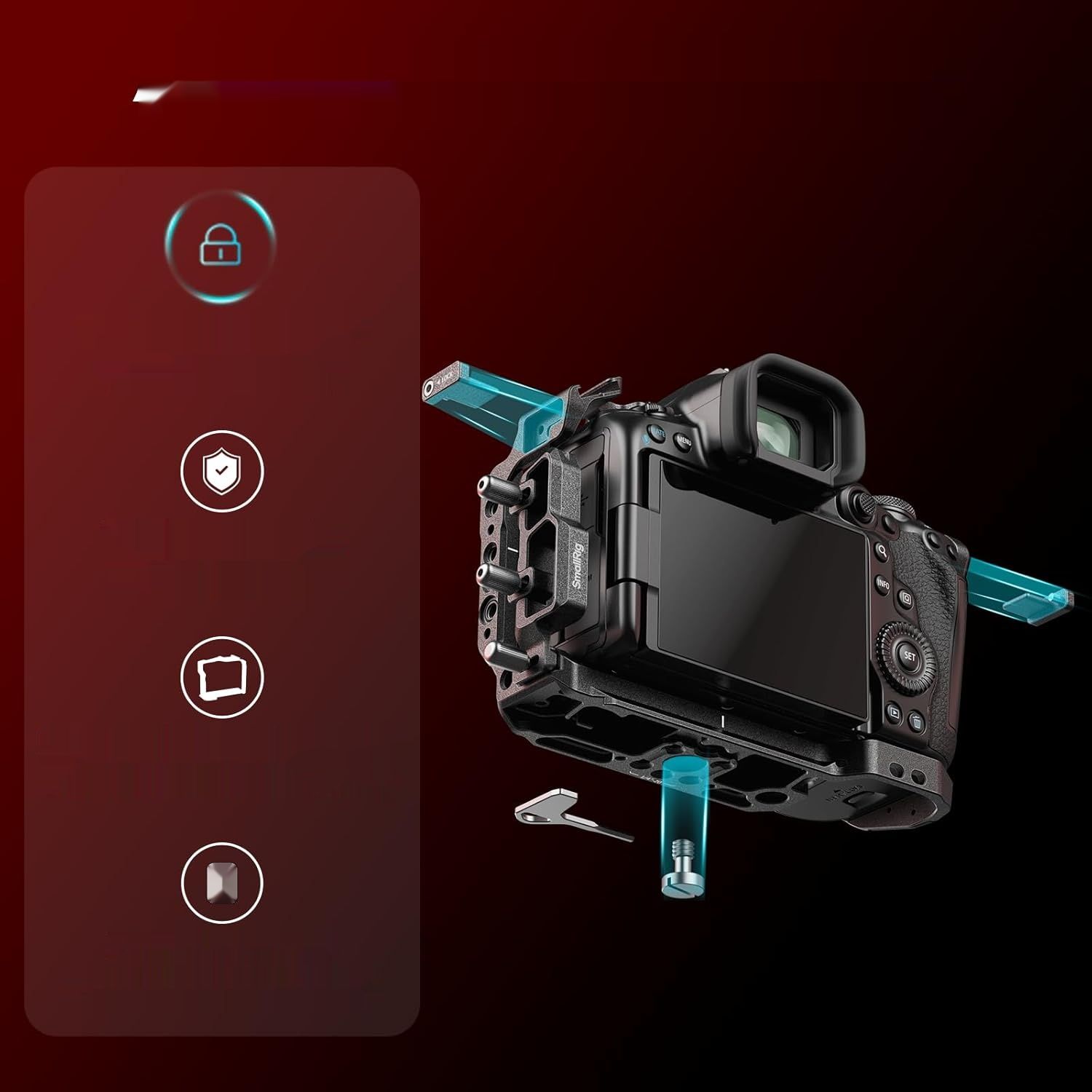 SMALLRIG Klatka Black Mamba do Canon EOS R5 Mark II