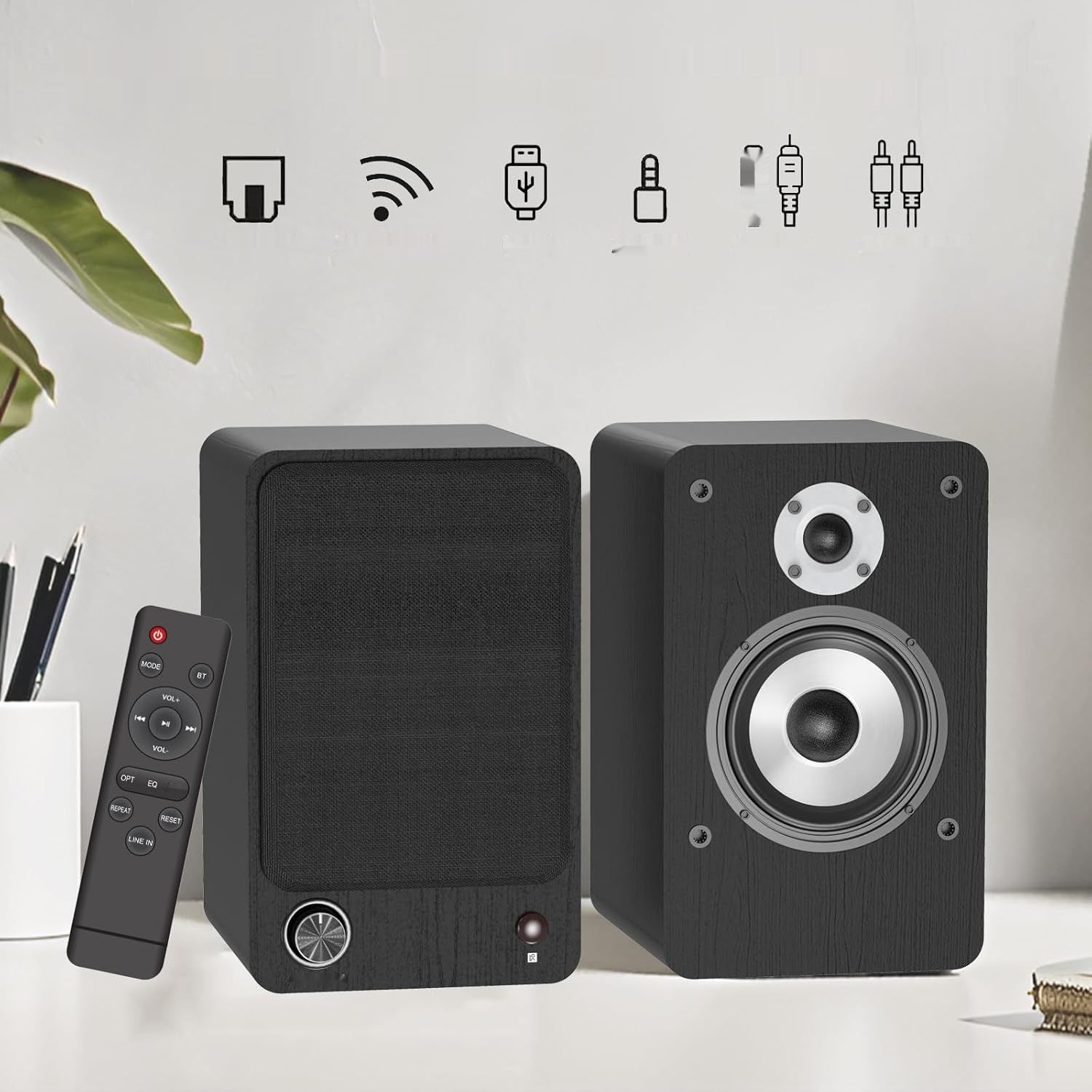 LONPOO Bluetooth Głośnik Półkowy LP42M