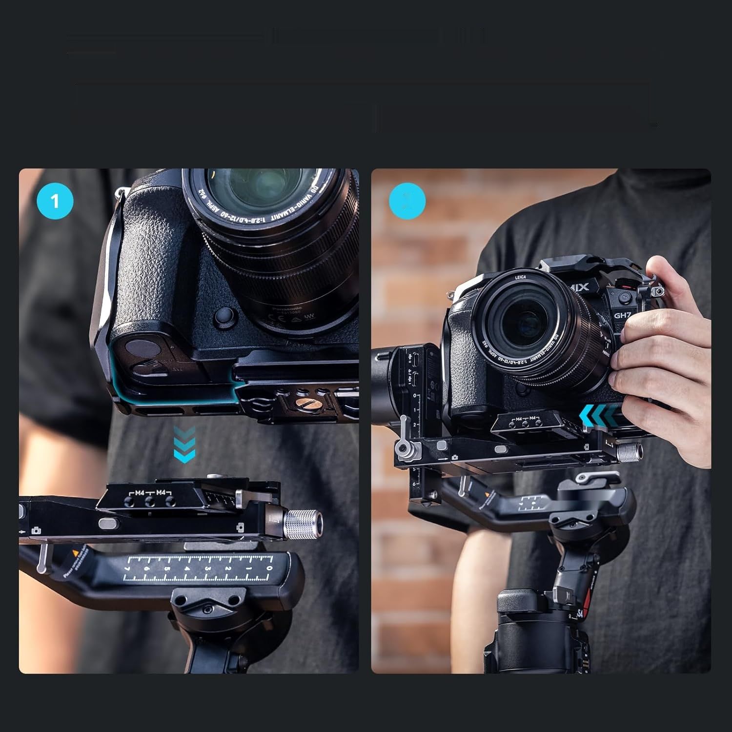 SMALLRIG HawkLock Zestaw Klatki dla Panasonic LUMIX GH7 / GH6