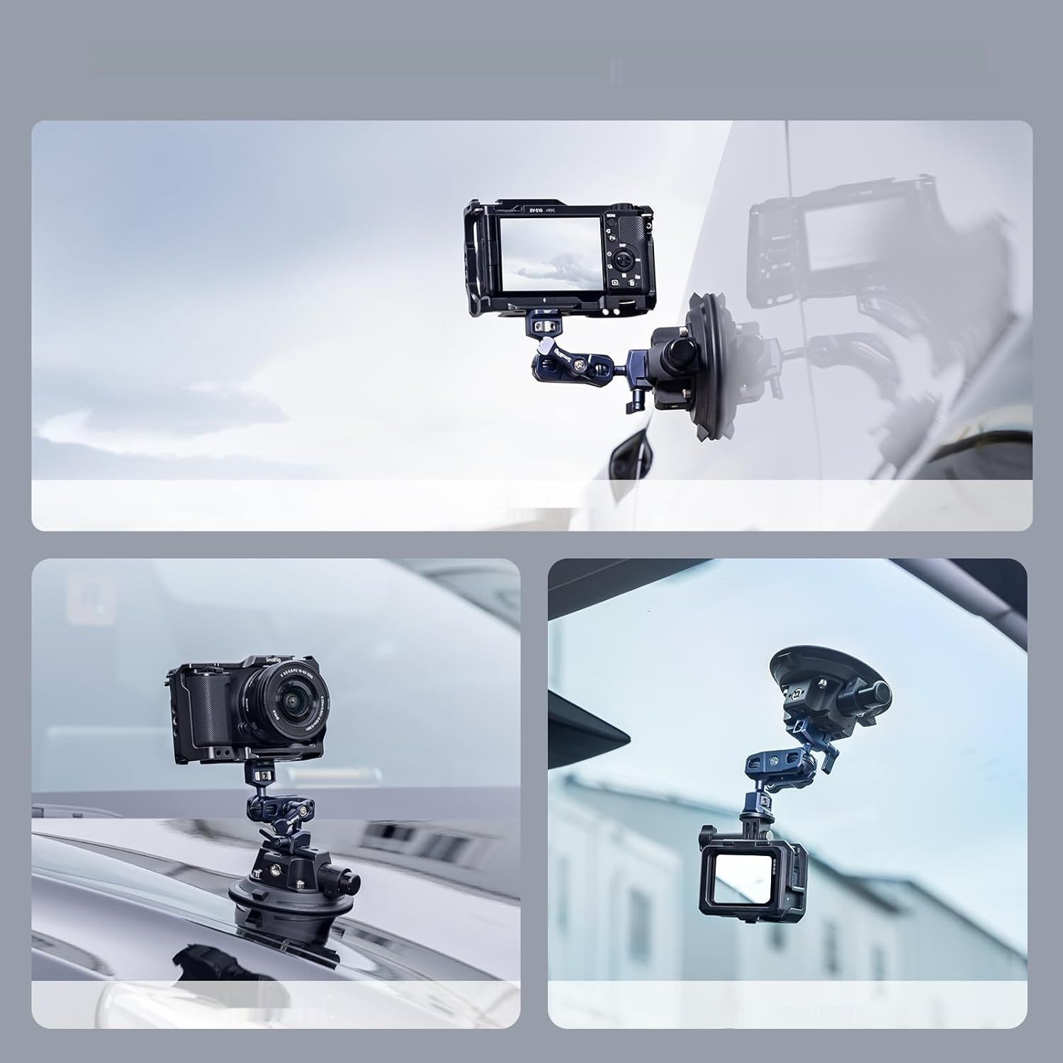 SMALLRIG Uchwyt do kamery z przyssawką, model 4236B