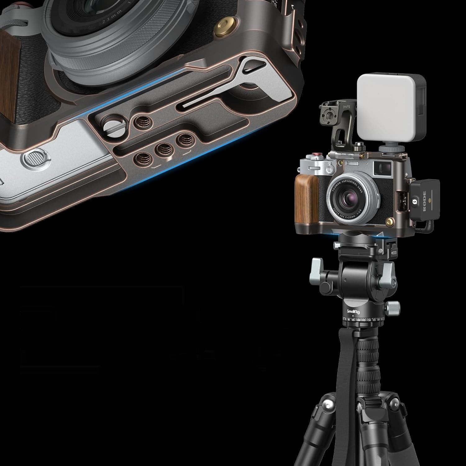 SMALLRIG X100VI Retro Cage Klatka dla FUJIFILM X100VI - 4557