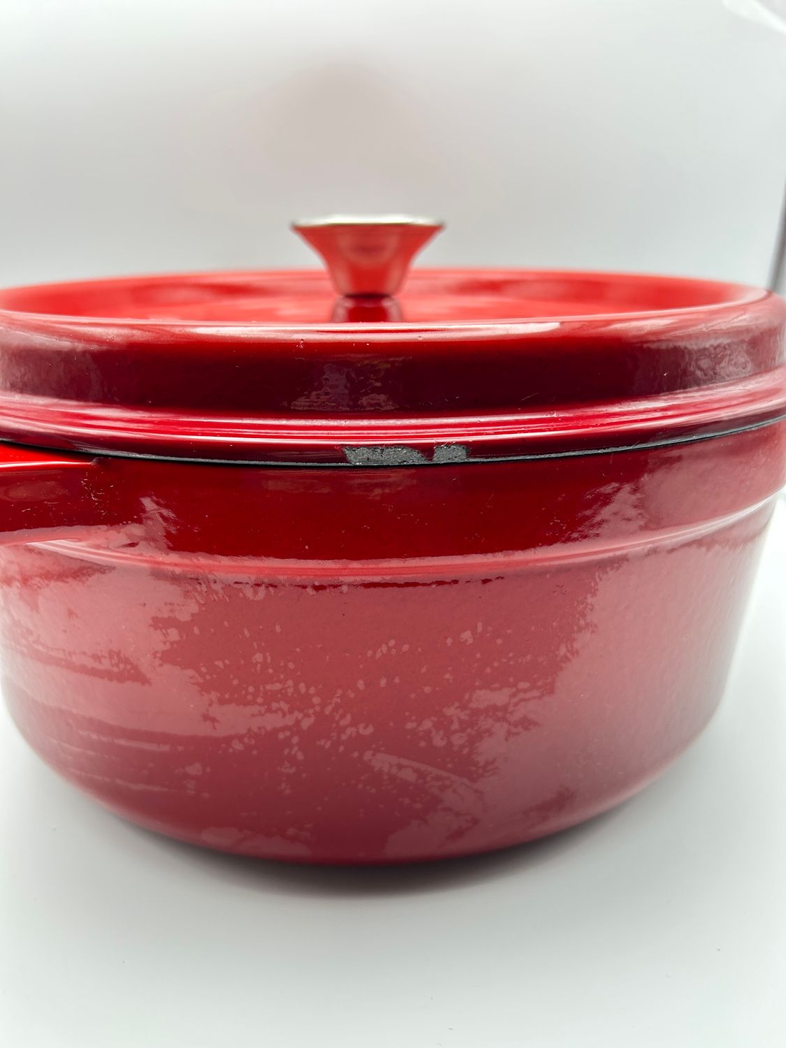 Ottia Żeliwny Garnek - 28 cm Garnek z pokrywką