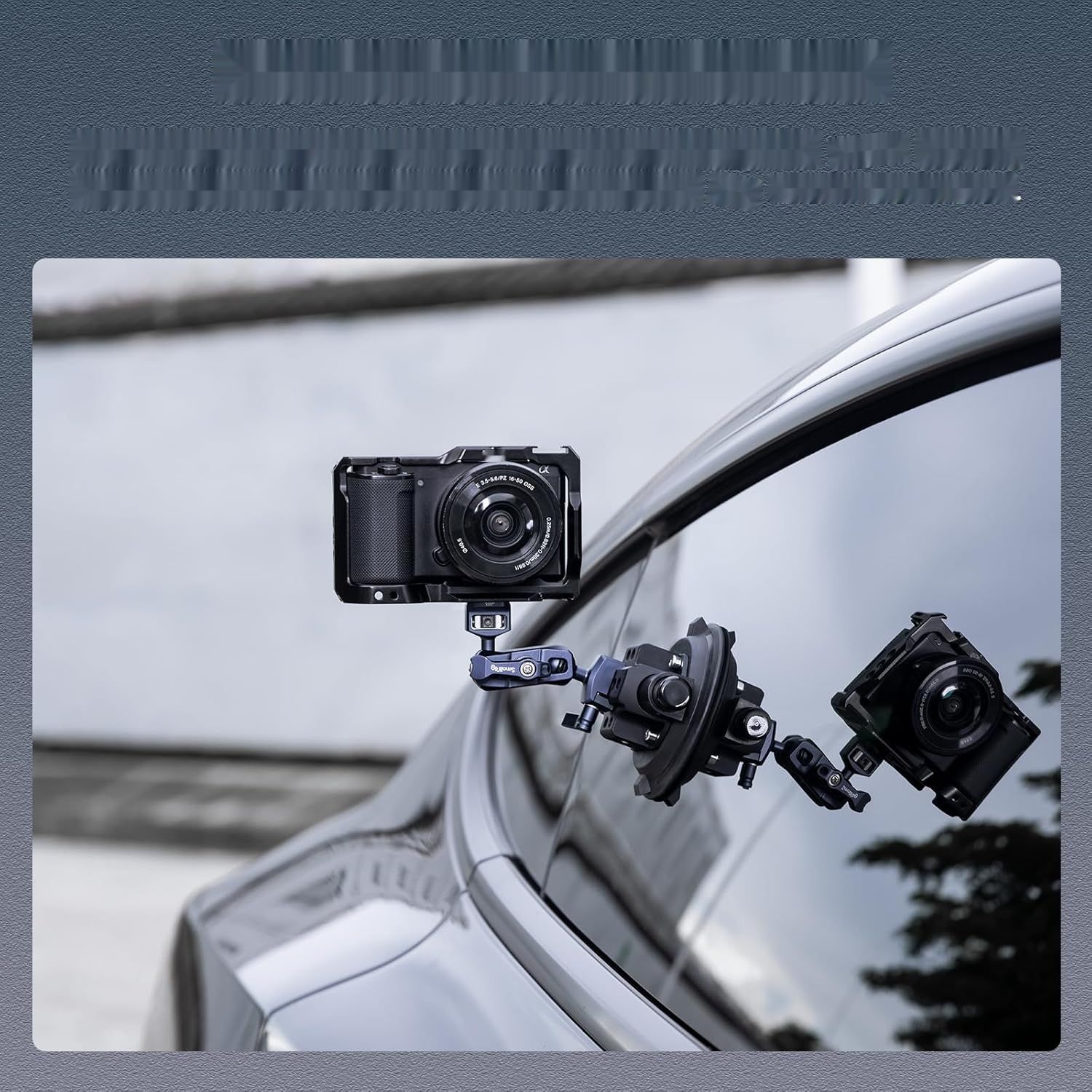 SMALLRIG Uchwyt do kamery z przyssawką, model 4236B