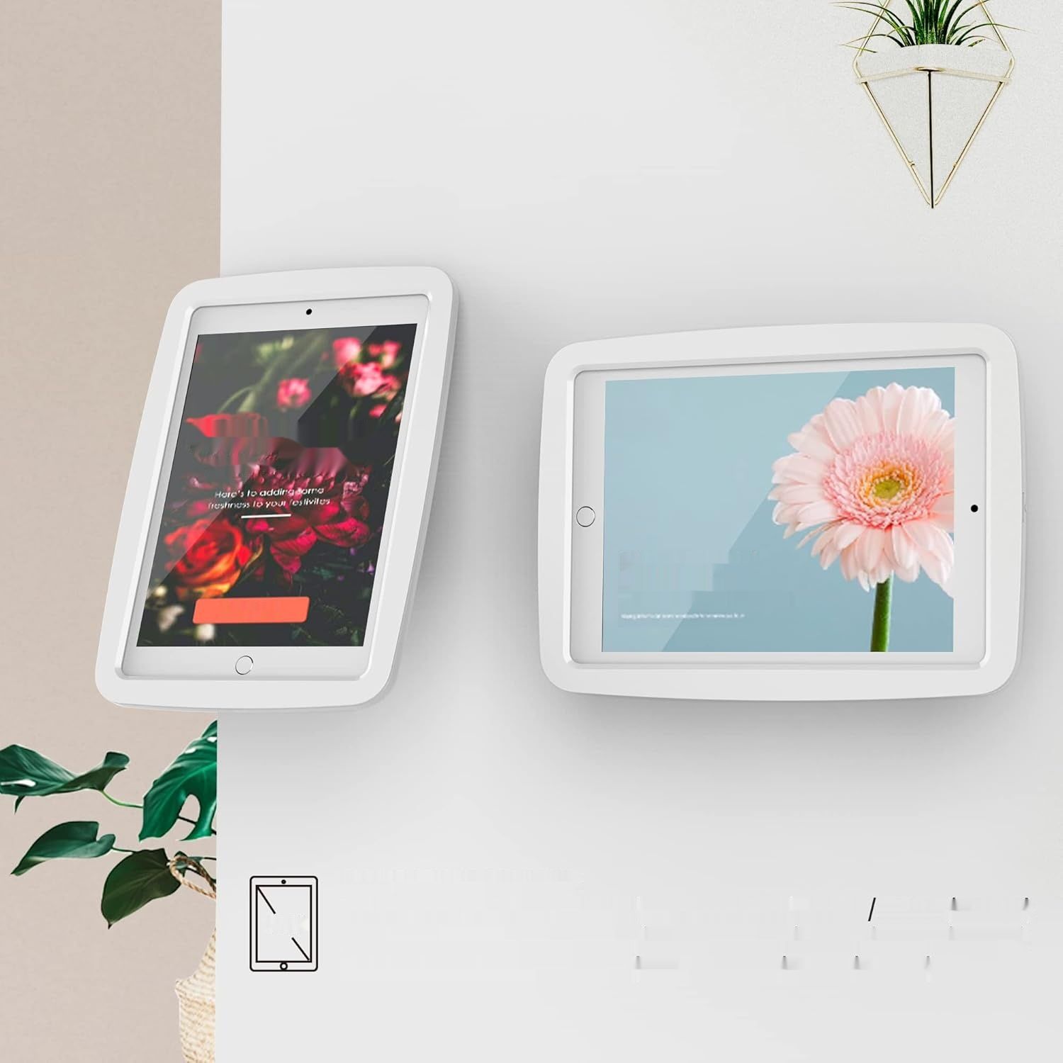 Beelta iPad Ścienna Stacja Dokująca dla 10,2-calowego iPada 7./8./9. generacji