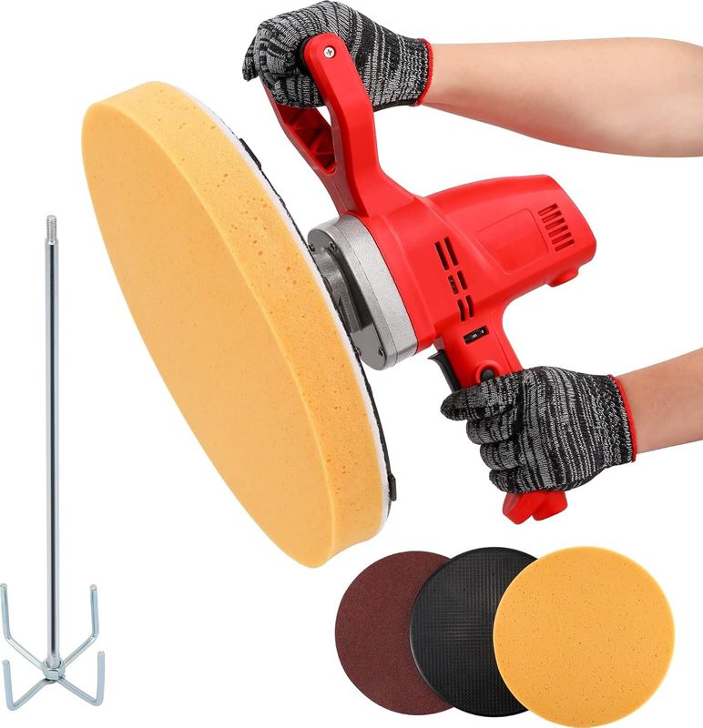 NEWTRY Elektryczna paca do zaprawy, Kielnia murarska