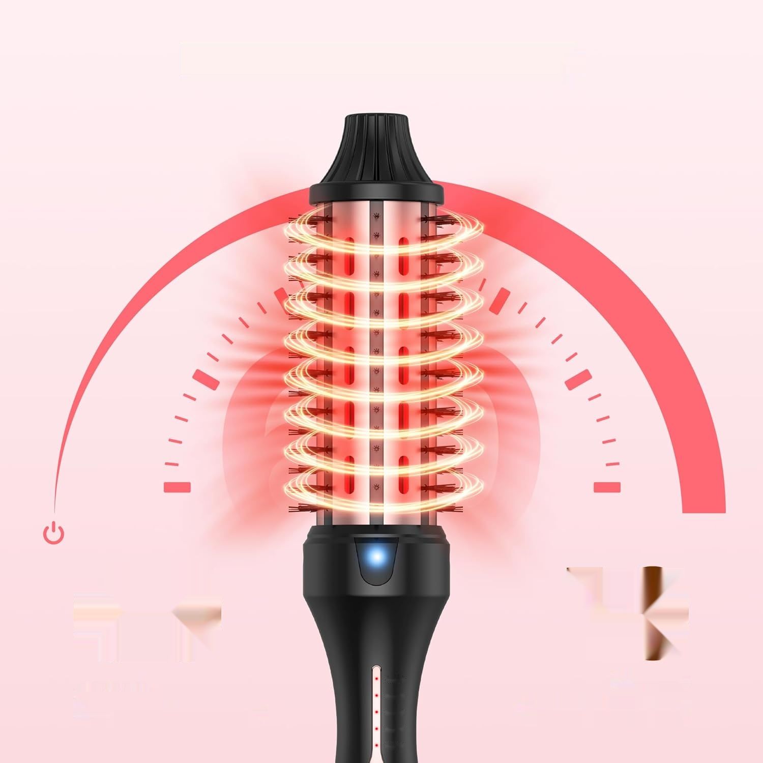 Szczotka termiczna Keratin Hot Air Brush 38 mm
