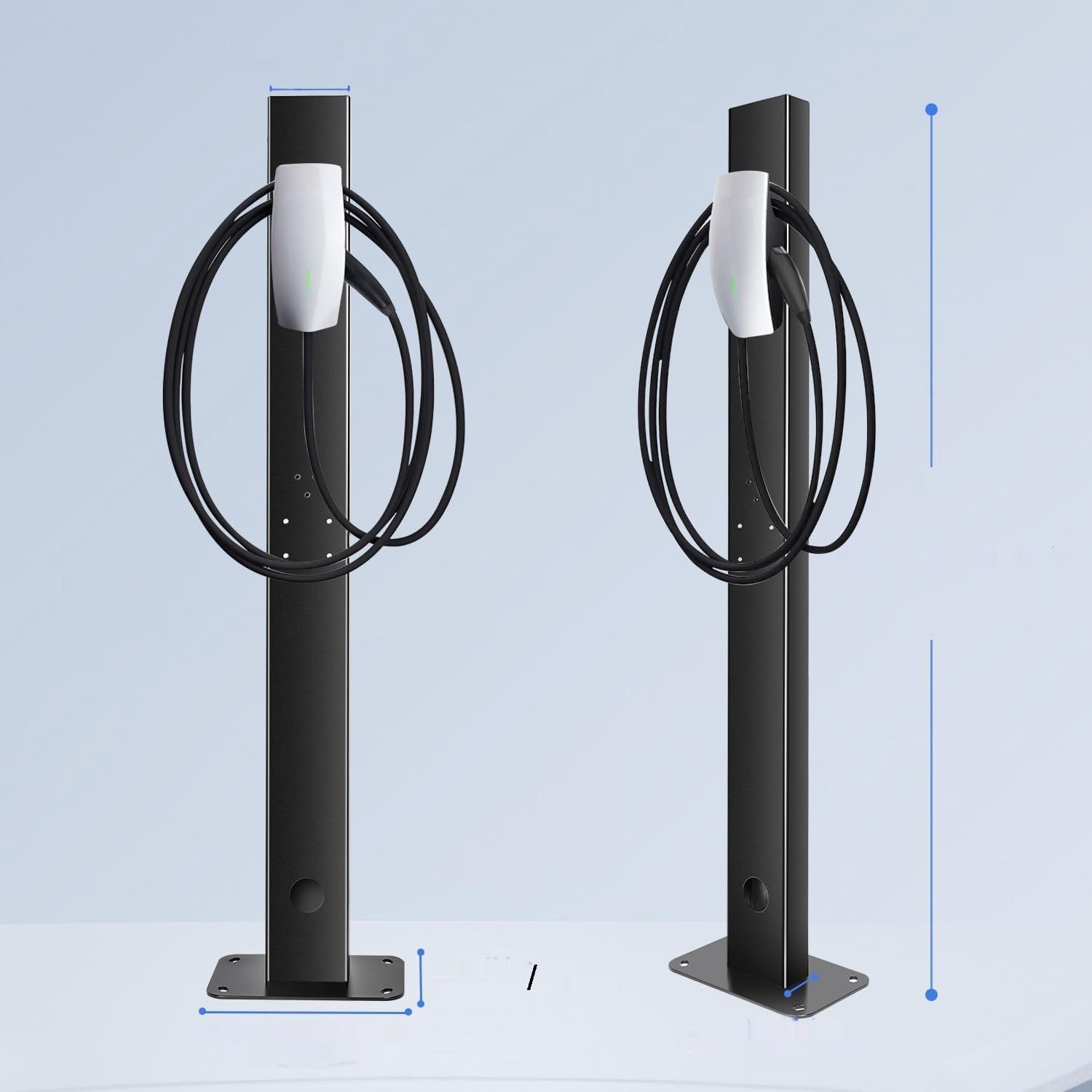 HEYOUTH Podstawka ładująca do EV, mocowanie ścienne, 150 cm