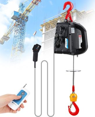 NEWTRY Elektryczny wciągnik 3-w-1, 1 500 W, maks. obciążenie 300 kg