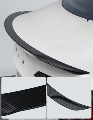 BASENOR 2017-2023 Tesla Model 3 Rear Spoiler Wing ABS Material OEM Rear Trunk Lip Model 3 Accessories Matte Black