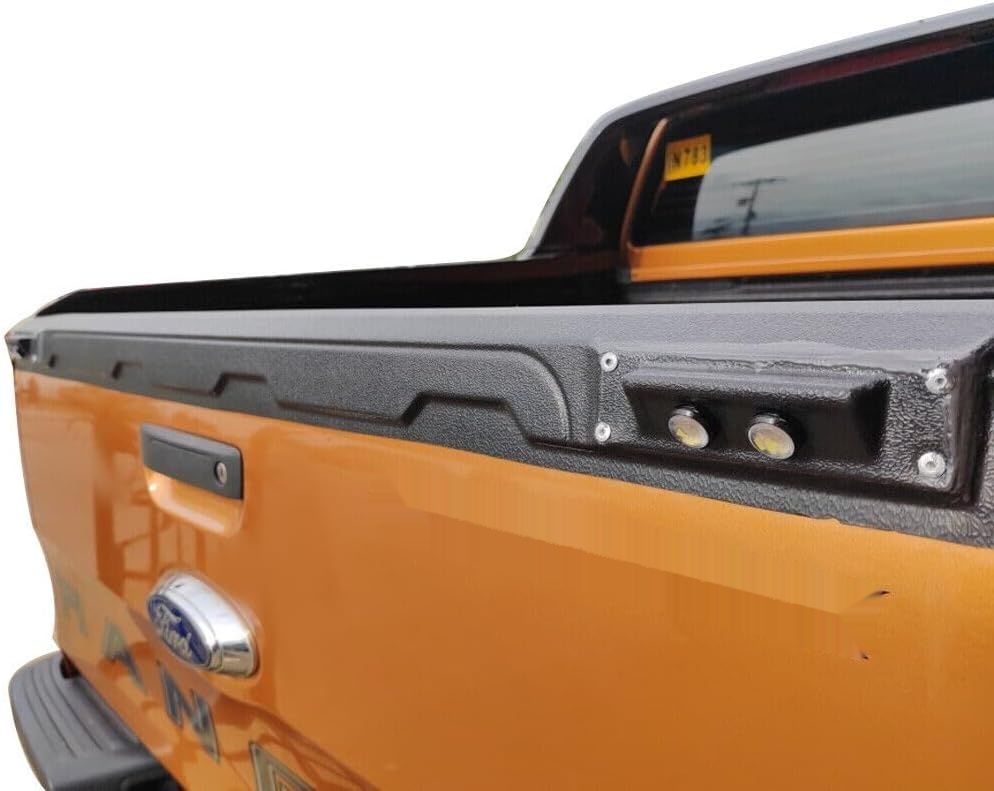JHCHAN Ochrona Zderzaka z LED do klapy Ford Ranger 2012-2022