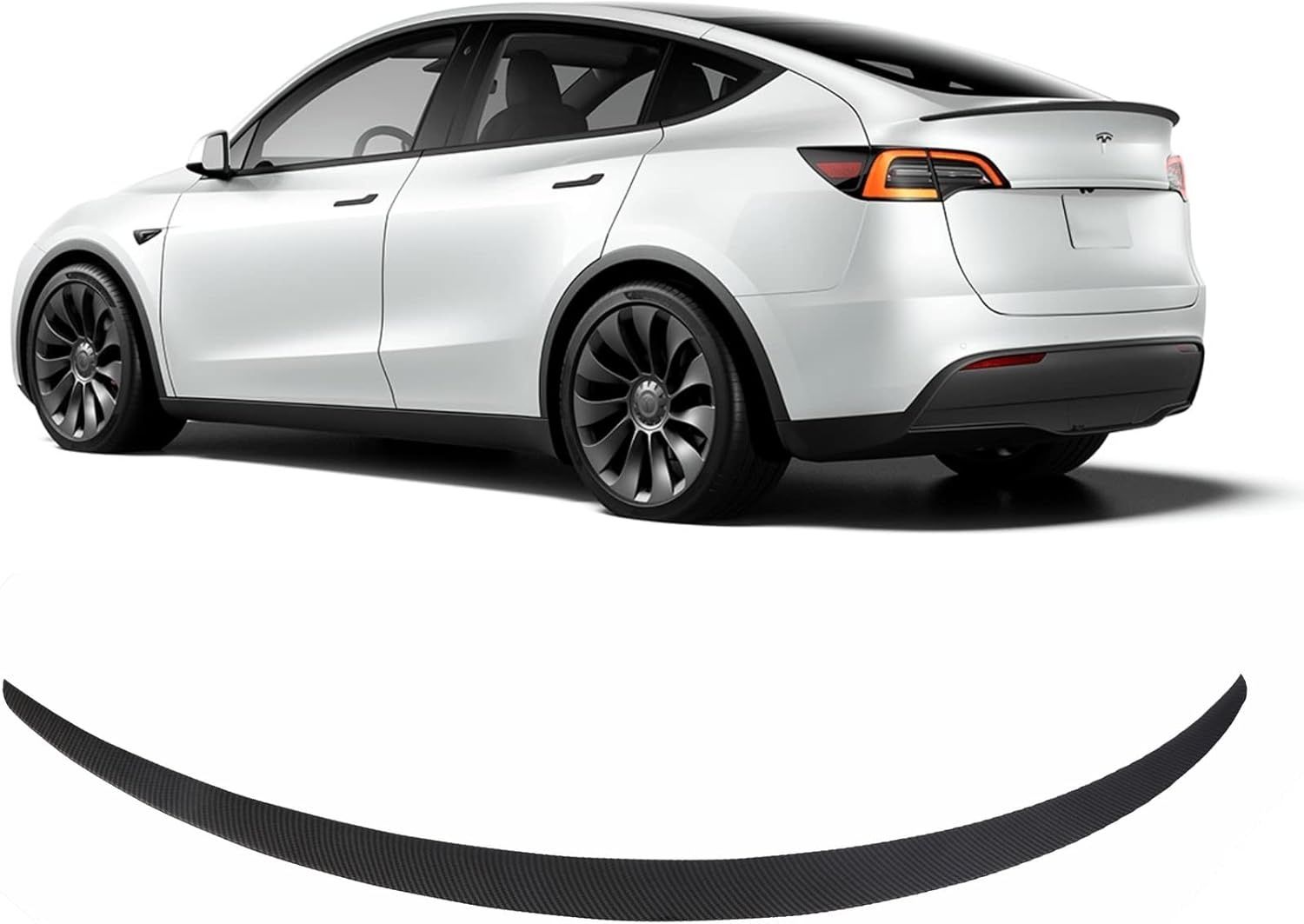 BONRYAN Spoiler Tylny Matowy do Tesli Model Y 2020-2022
