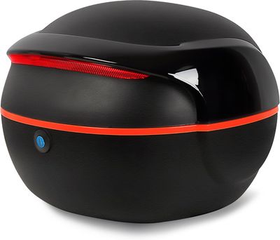 LGVOA Topcase Bagażnik Motocykla, Kufer Górny na Skuter, Motocykl