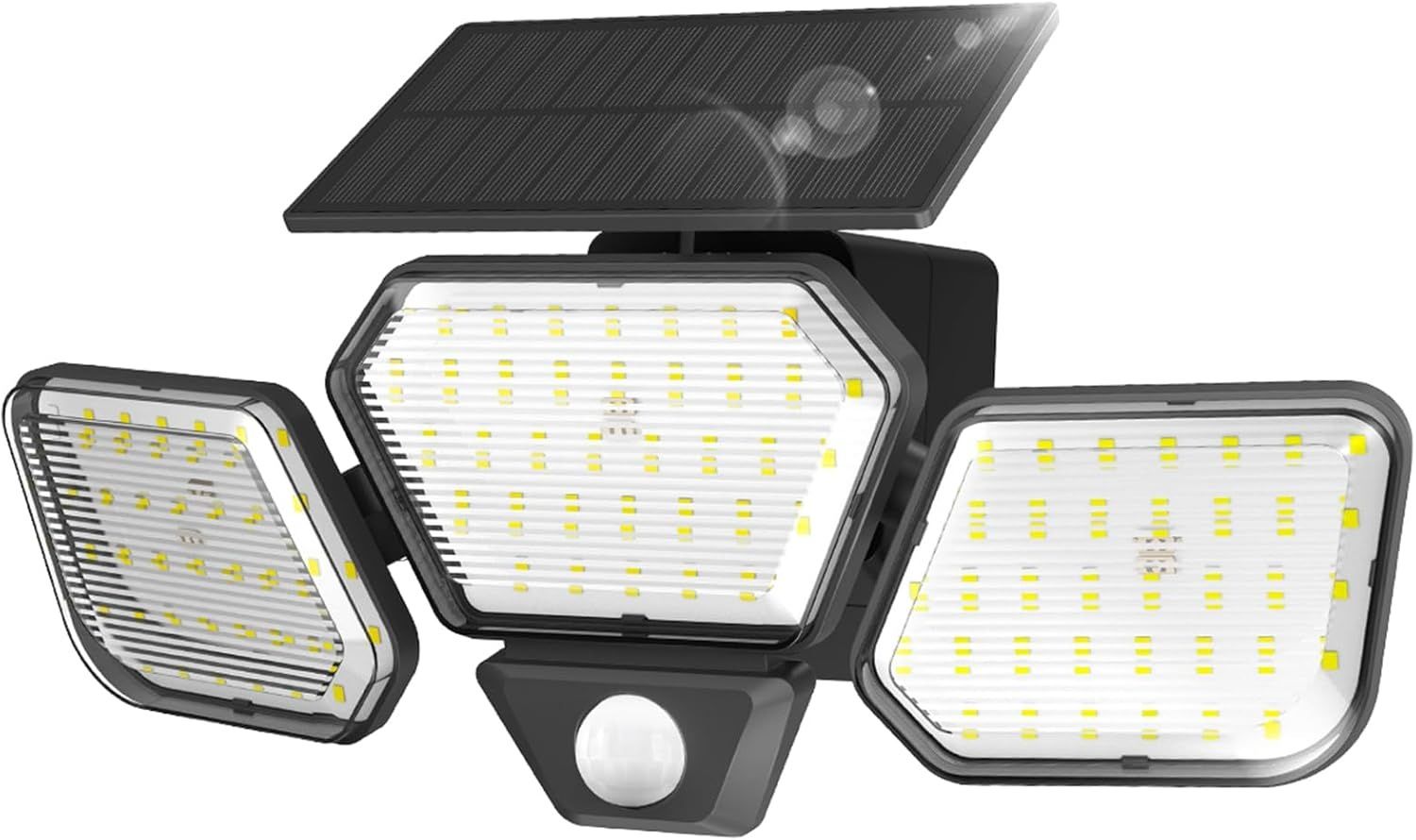 Linkind Lampa Solarna Zewnętrzna, 1600lm, 105 LED Reflektor, IP65