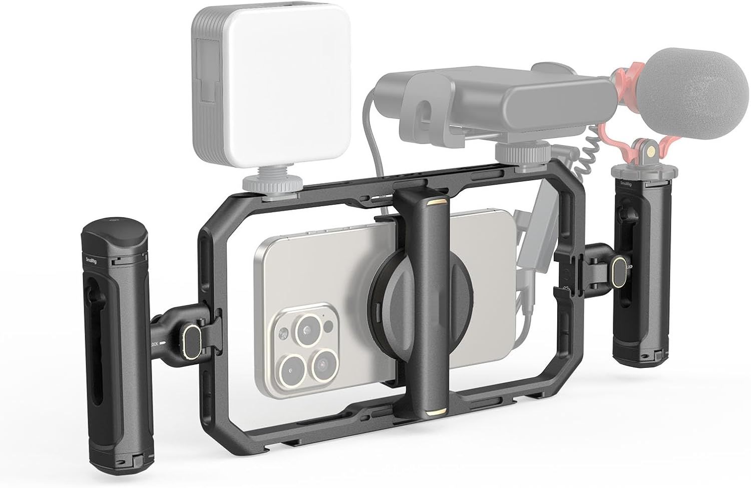 SMALLRIG Uniwersalny Zestaw Klatki Szybkiego Zwolnienia do Telefonu - 4597