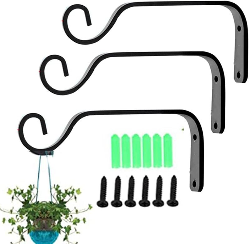 Wieszak ścienny do zawieszania doniczek - dekoracyjny prosty wieszak do roślin