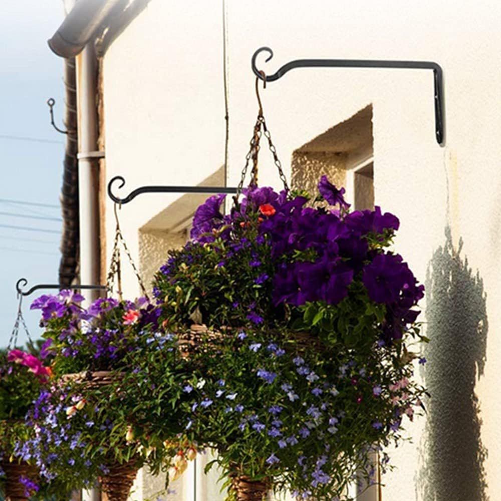 Wieszak ścienny do zawieszania doniczek - dekoracyjny prosty wieszak do roślin